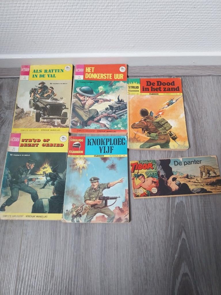 Victoria oorlogstuig., Meerdere stripboeken, Ophalen of Verzenden, Gelezen