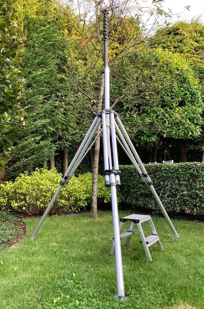 Megaview Sonic 13 meter cam mast - Aerial photography pole, Ophalen, Zo goed als nieuw, 175 cm of meer, Driepoot