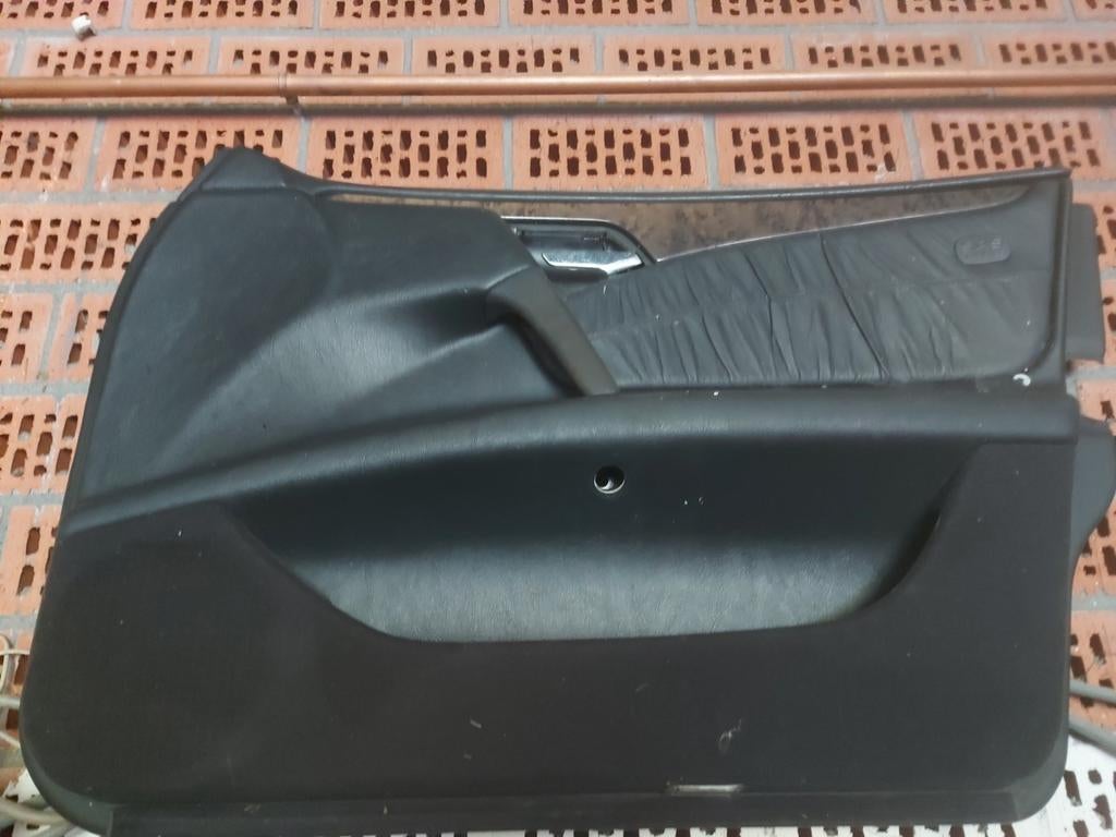 Mercedes-Benz W124 deurpanelen zwart leer facelift 1993–1995, Gebruikt, Deur, Mercedes-Benz, Ophalen of Verzenden