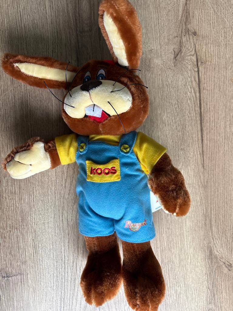 Koos Konijn Knuffel - Zo Goed Als Nieuw, Ophalen of Verzenden, Zo goed als nieuw, Konijn