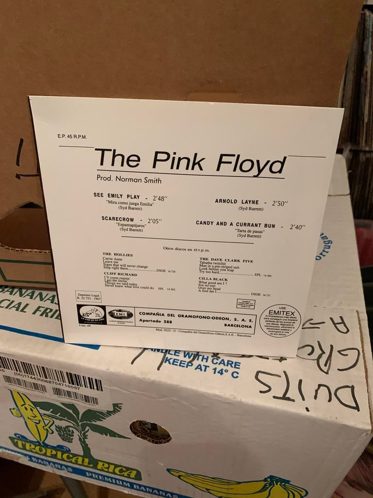 Pink Floyd -Arnold Layne ep, Gebruikt, 7 inch, Ophalen of Verzenden, Rock en Metal