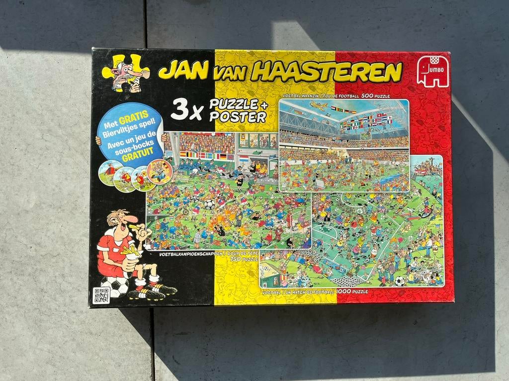 7 Jan Van Haasteren puzzels, Hobby en Vrije tijd, Denksport en Puzzels, Ophalen, 500 t/m 1500 stukjes, Zo goed als nieuw, Legpuzzel