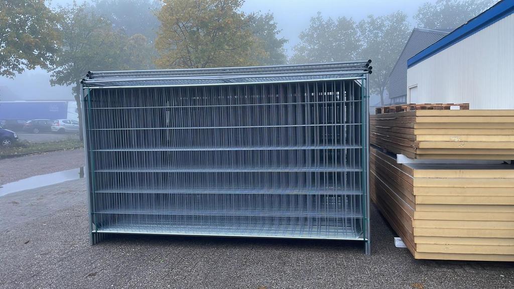 Bouwhekken nieuw 345 x 200 cm met hoekversteviging. €35,- ex, Ophalen, Nieuw