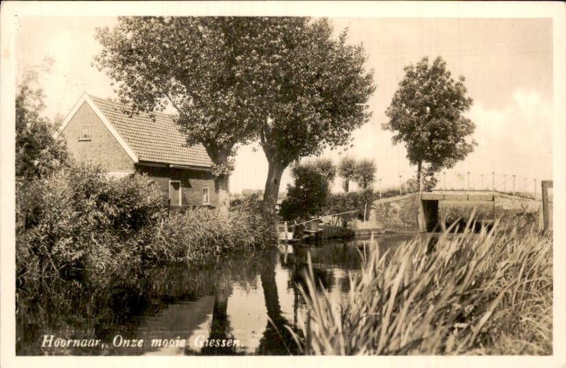Hoornaar - Onze Mooie Giessen, Verzamelen, Ophalen of Verzenden, 1940 tot 1960, Gelopen, Zuid-Holland