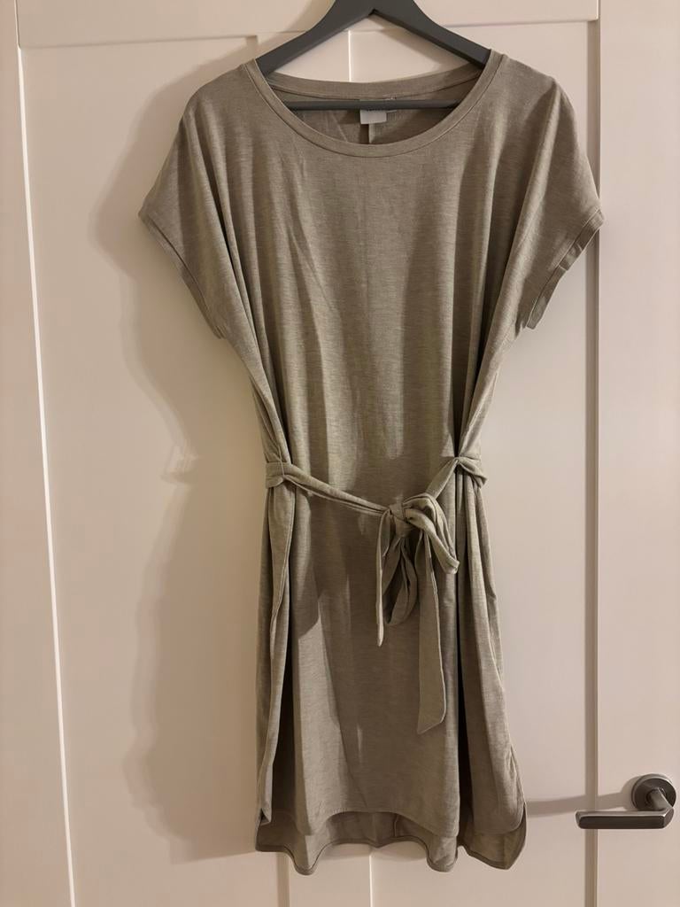 Zachtgroen jurkje Ichi XL in nieuwstaat, Ophalen of Verzenden, Zo goed als nieuw, Maat 46/48 (XL) of groter