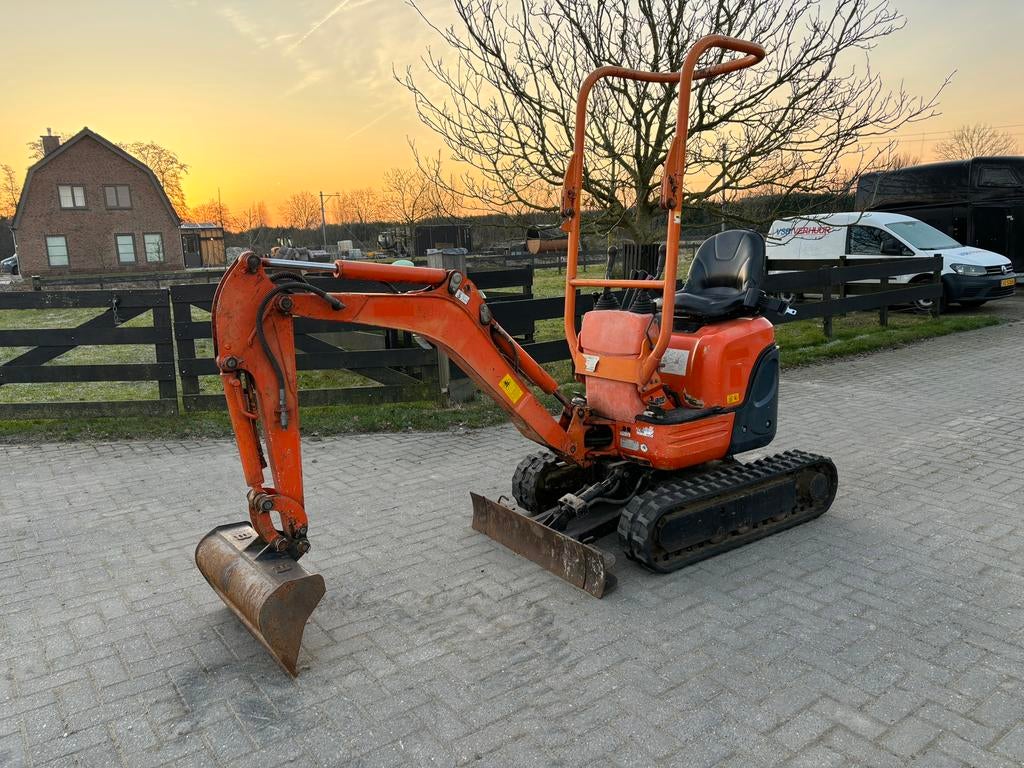 2015 Kubota U10-3 Minigraver 1149uur, Zakelijke goederen, Ophalen, Graafmachine