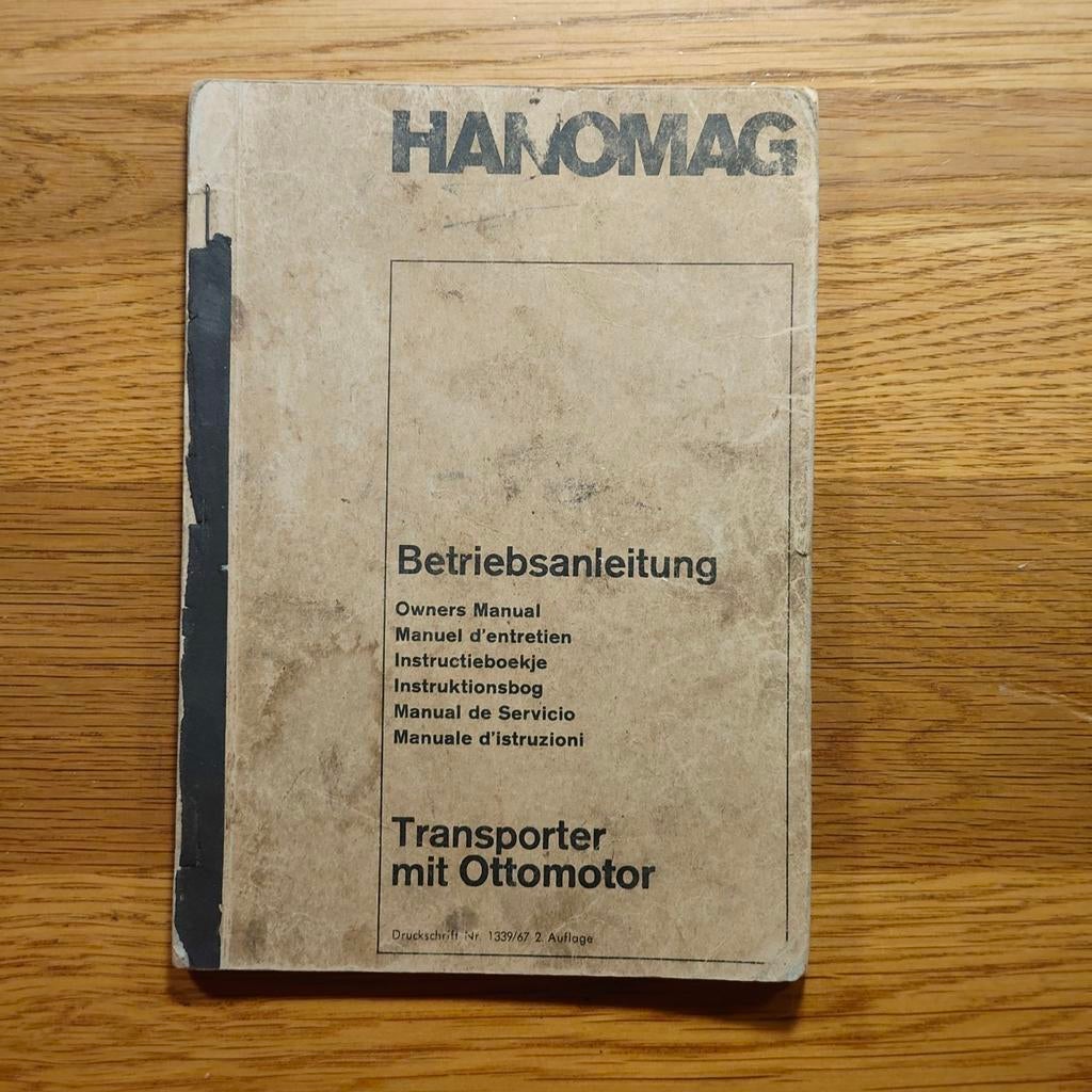 Instructieboekje Hanomag F20, F25, F30, F35, Ophalen of Verzenden