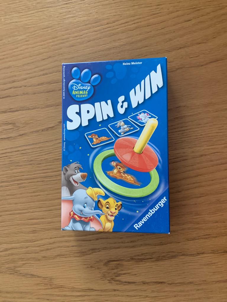 Spin en win, Drie of vier spelers, Ophalen of Verzenden, Zo goed als nieuw
