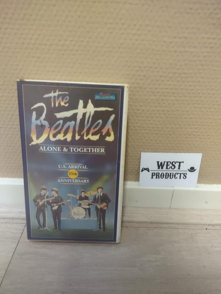 The Beatles - Alone & Together - VHS, Cd's en Dvd's, VHS | Documentaire, Tv en Muziek, Alle leeftijden, Ophalen of Verzenden, Gebruikt
