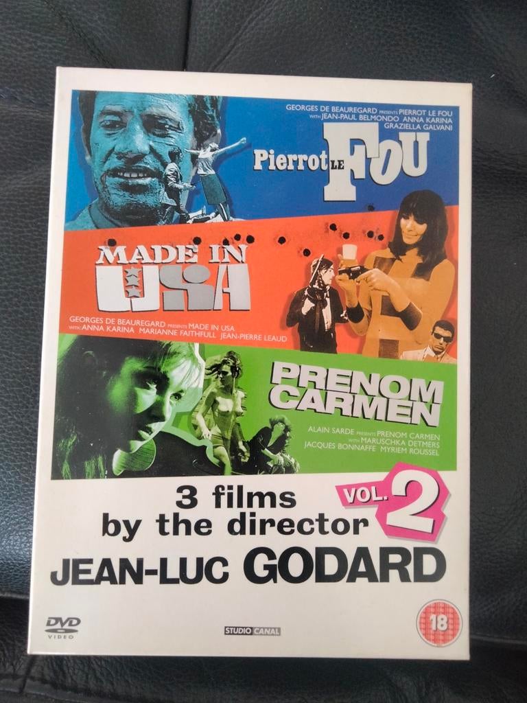 Jean-Luc Godard - 3 Films Vol. 3 DVD Boxset, Cd's en Dvd's, Ophalen of Verzenden