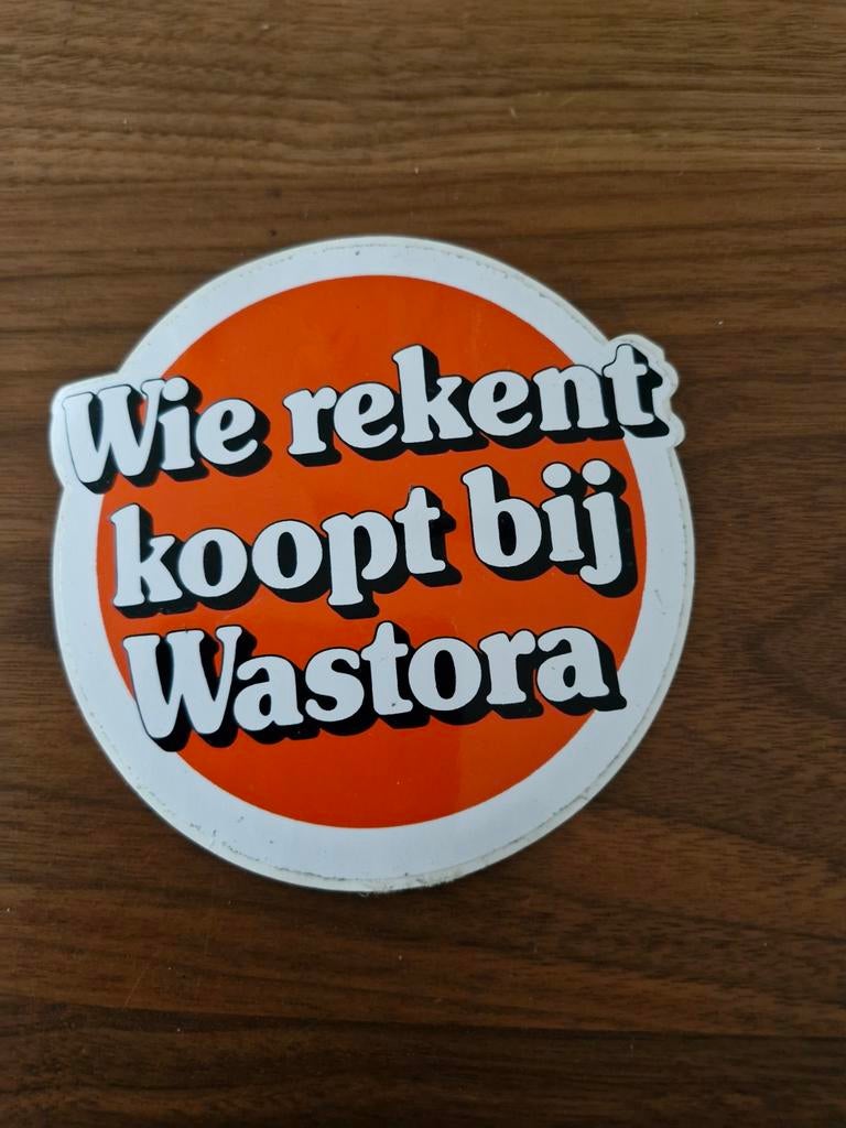 6007 Wastora Sticker - Wie rekent koopt bij Wastora, Ophalen of Verzenden