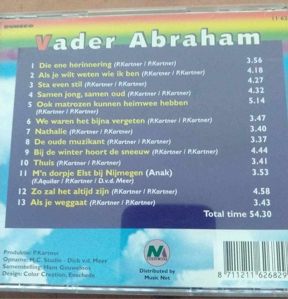 Vader Abraham Pierre Kartner LP 's CD DVD, Ophalen of Verzenden, Zo goed als nieuw, Overige formaten, Levenslied of Smartlap