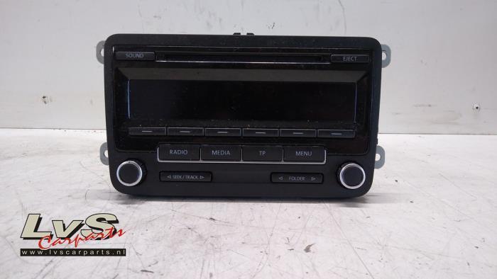 Radio CD Speler van een Volkswagen Polo, Ophalen of Verzenden, 3 maanden garantie, Gebruikt, Volkswagen