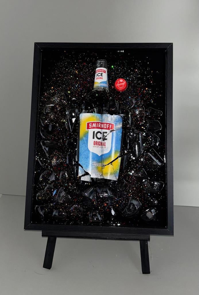 Smirnoff ice epoxy schilderij, Ophalen of Verzenden