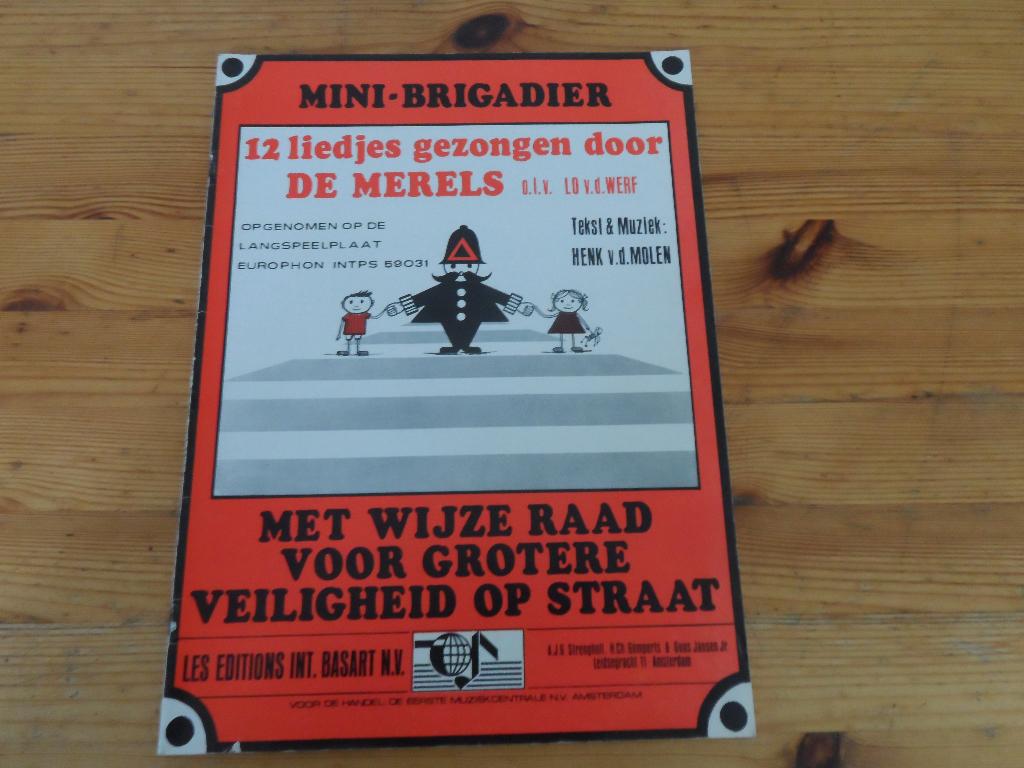 Mini brigadier - henk van de molen, Gitaar, Ophalen of Verzenden, Zo goed als nieuw, Artiest of Componist