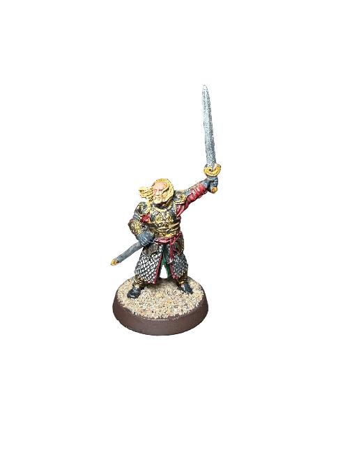 Warhammer MESBG Lord of the Rings Theoden, Hobby en Vrije tijd, ., Zo goed als nieuw, ., .