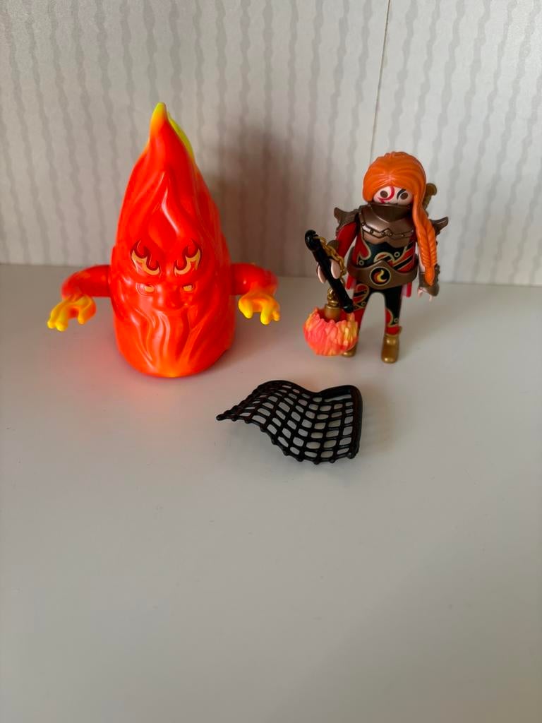Playmobil 70227 Novelmore Burnham Raiders Vuurgeest, Ophalen, Zo goed als nieuw, Los playmobil
