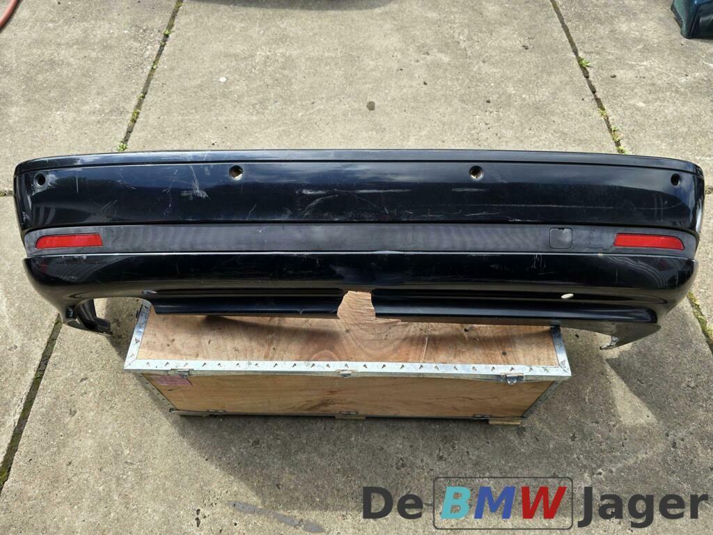 Achterbumper black BMW 3-serie Coupé Cabrio E46 51120149828, Gebruikt, Ophalen of Verzenden, Achter, Bumper