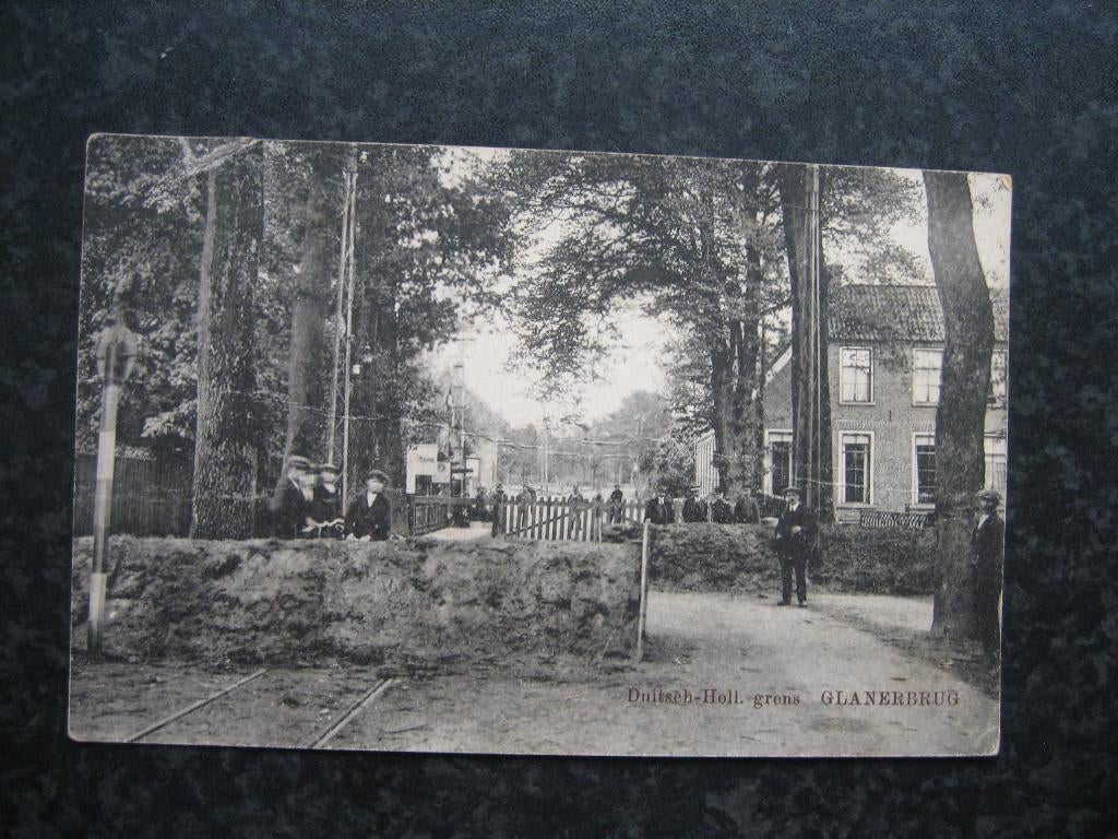 GLANERBRUG grensovergang F  1923, Ophalen of Verzenden, 1920 tot 1940, Overijssel