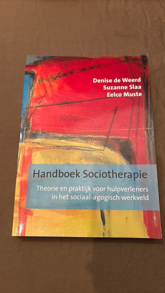 Denise de Weerd - Handboek sociotherapie, Denise de Weerd; Suzanne Slaa; Eelco Muste, Nieuw, Ophalen of Verzenden, Nederland