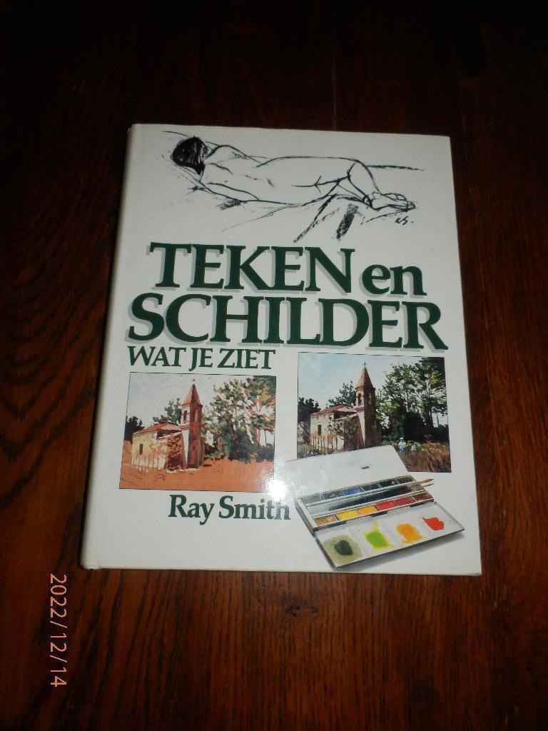 Teken en schilder wat je ziet:::Auteur: Ray Smith., Ray Smith., Ophalen of Verzenden, Zo goed als nieuw, Tekenen en Schilderen