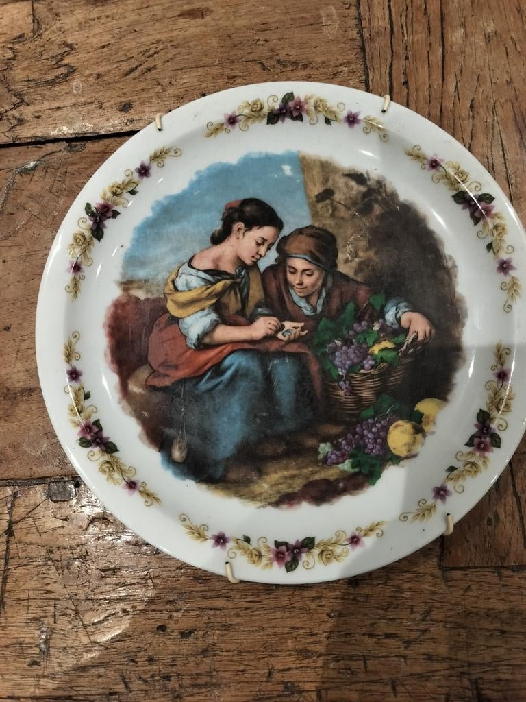 Decoratief bord met afbeelding Royal schwabap, Ophalen