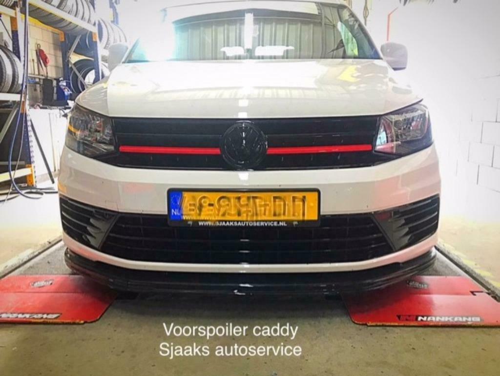 volkswagen Caddy voorspoiler sjaaksautoservice, Auto-onderdelen, Carrosserie en Plaatwerk, Bumper, Volkswagen, Voor, Rechts, Nieuw