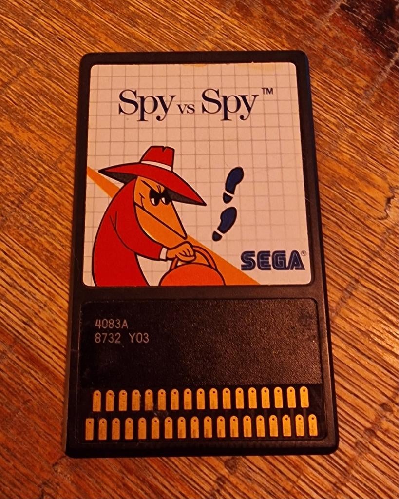 Spy vs Spy - Sega Card - Master System, Gebruikt, Verzenden, 2 spelers, Eén computer