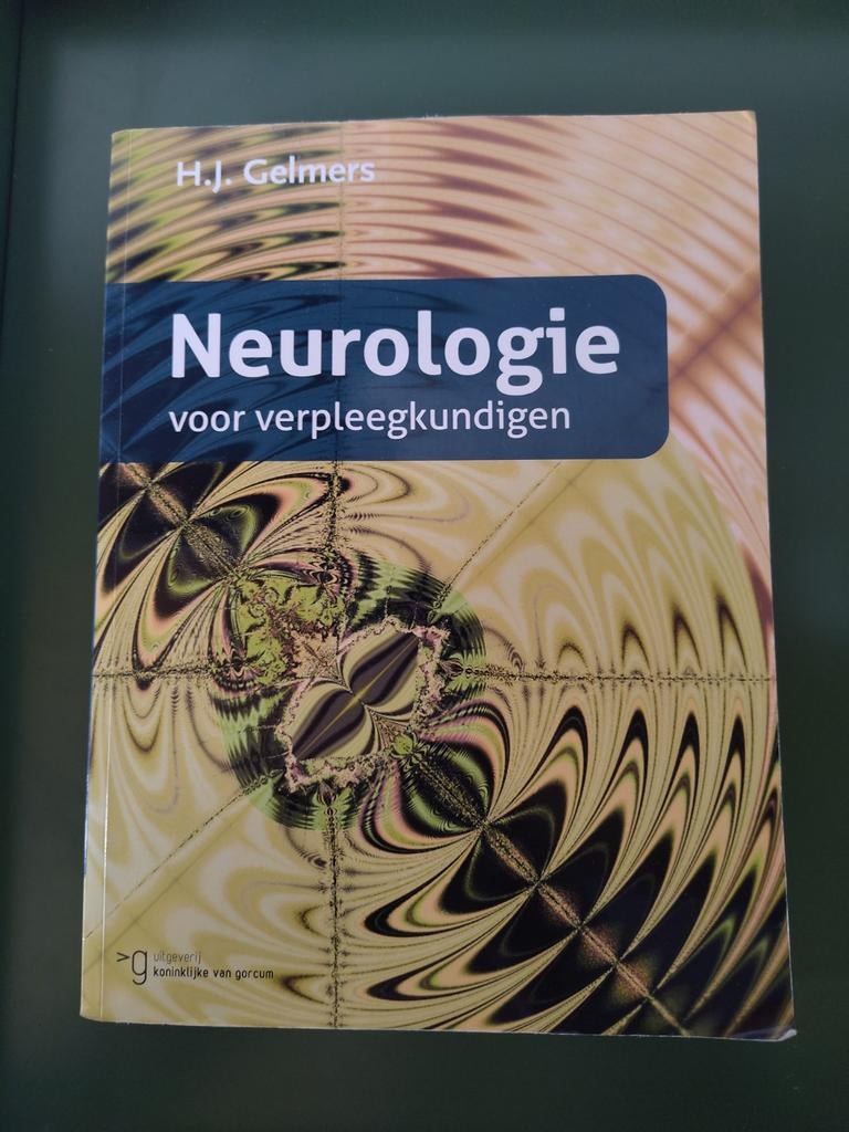 Neurologie voor verpleegkundigen, Gelmers, 14e(nieuwste)druk, Boeken, Ophalen of Verzenden, Zo goed als nieuw, HBO, Gelmers