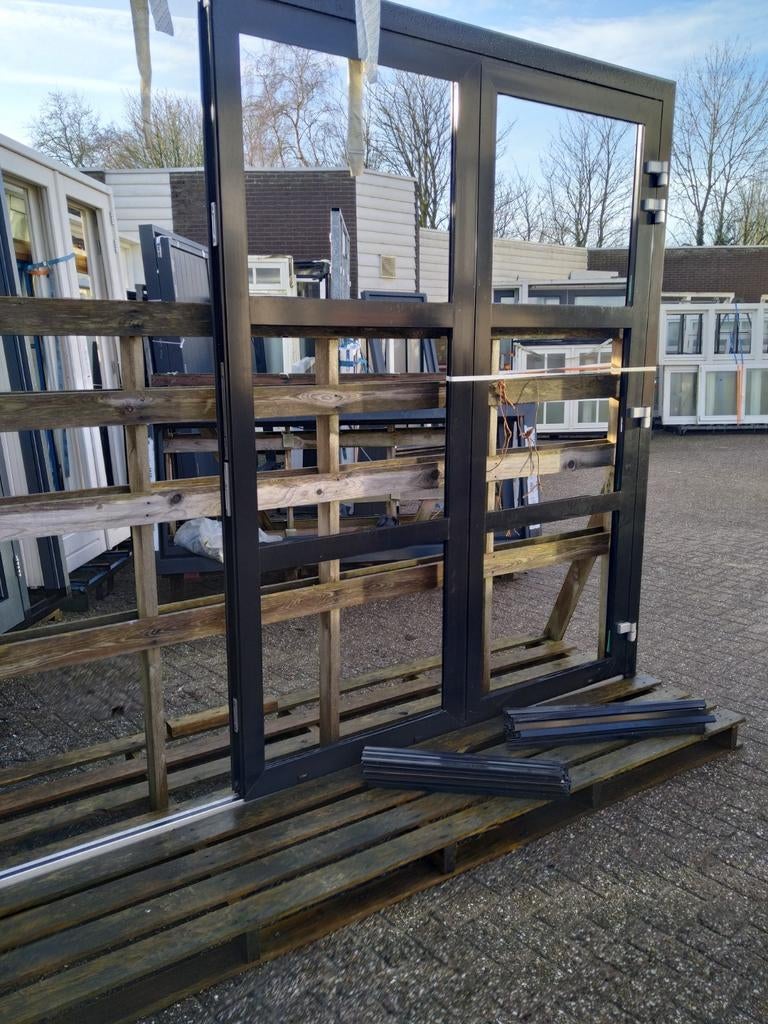 Aluminium harmonica pui, Doe-het-zelf en Verbouw, Deuren en Horren, Nieuw, Ophalen of Verzenden, Buitendeur, Metaal