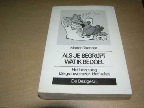 Als je begrijpt wat ik bedoel- Marten Toonder, Eén stripboek, Ophalen of Verzenden, Gelezen, Marten Toonder