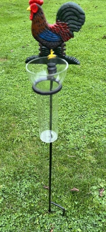 Regenmeter met gietijzeren haan en glas RM139, Tuin en Terras, Tuinstekers, Robanjer, Nieuw, Ophalen of Verzenden, Info@robanjer.nl
