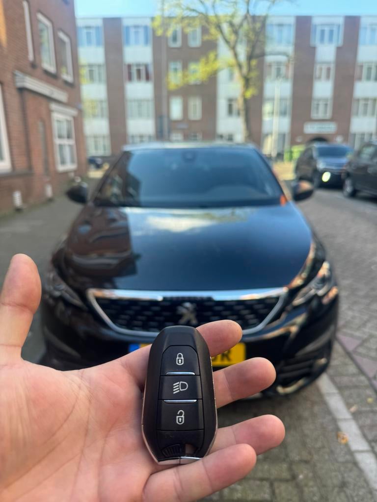 Nieuwe Peugeot autosleutel - Klaar terwijl u wacht! Incl, Ophalen, Nieuw, Peugeot