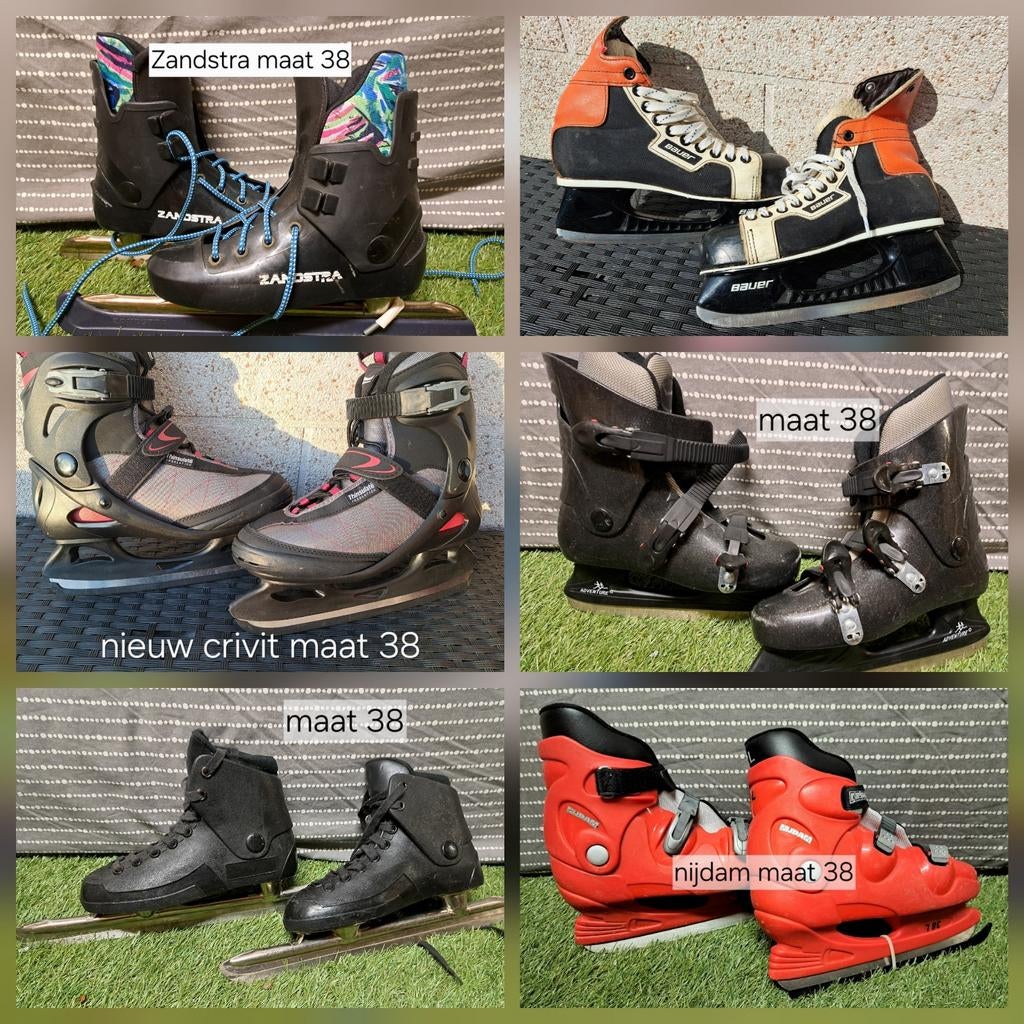 Maat 38 schaatsen ijshockey combinoren oa zandstra, Zandstra, Combinoren, Ophalen of Verzenden, Zo goed als nieuw