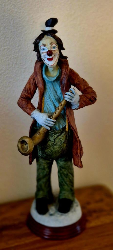 Jun Asilo beeld nr 2 van een clown. collectors item, Verzamelen, Beelden en Beeldjes, Ophalen of Verzenden, Zo goed als nieuw