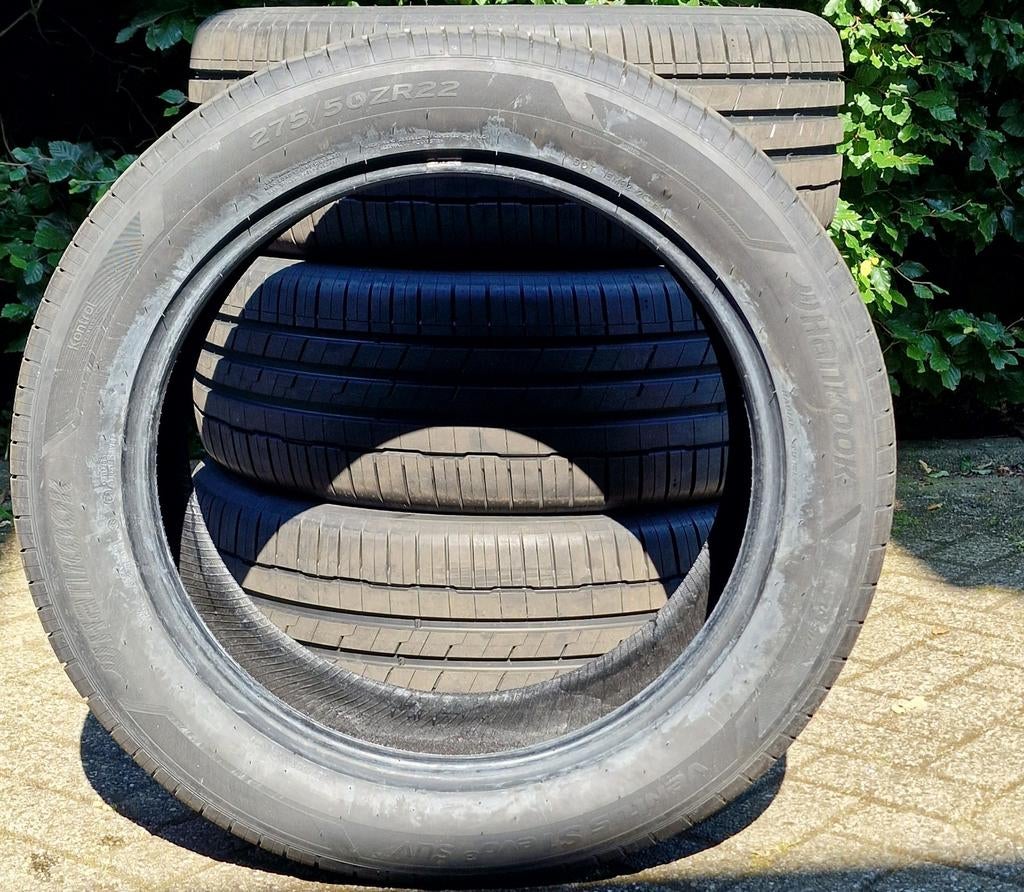 4 Hankook ventus S1 evo3 SUV 275/50ZR22 banden, Ophalen of Verzenden