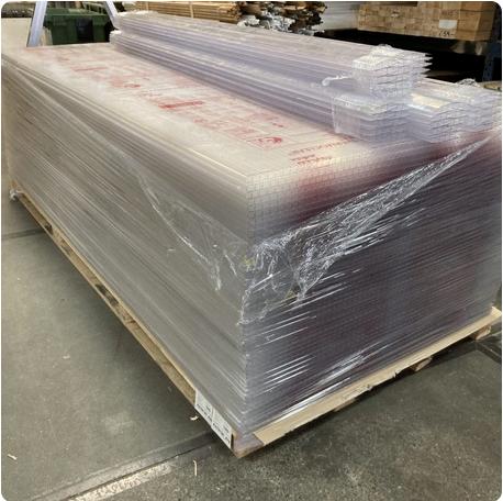 Polycarbonaatplaten, helder,  in lengtes van 6, 7 en 8 mtr, Ophalen, Nieuw, Overige materialen, Minder dan 20 mm