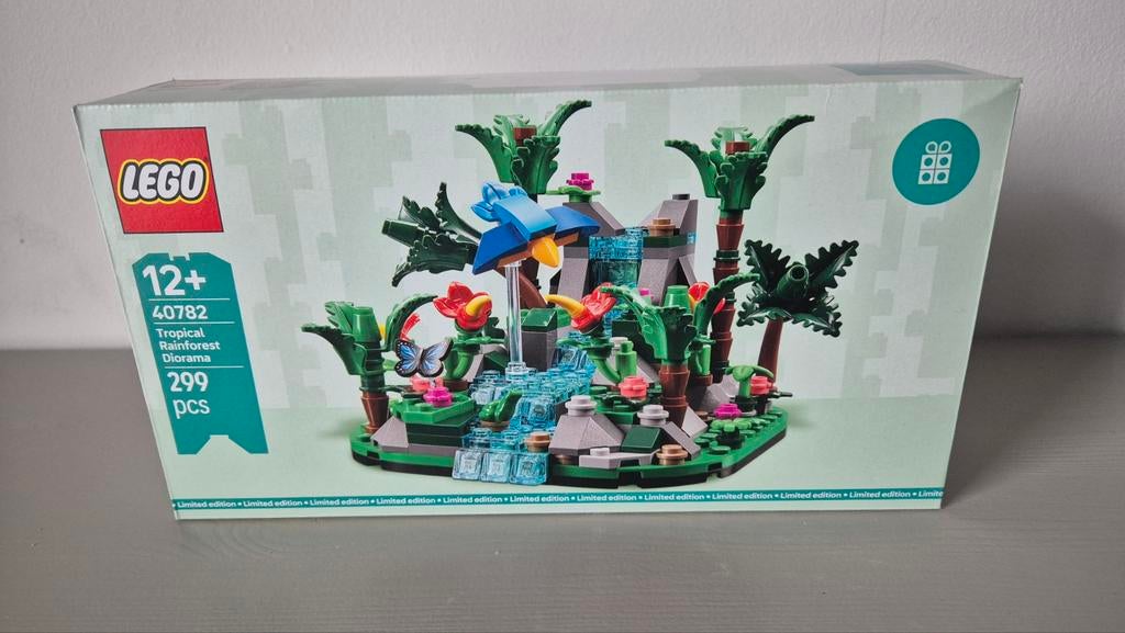Lego: Tropical Rainforest Diorama - 40782, Ophalen of Verzenden, Nieuw, Complete set, Lego