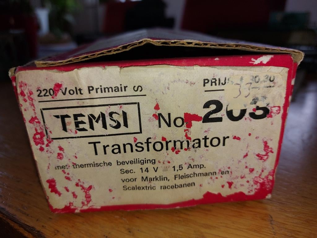 Temsi transformator model No. 203, Ophalen of Verzenden, Overige soorten, Overige merken, Minder dan 8x