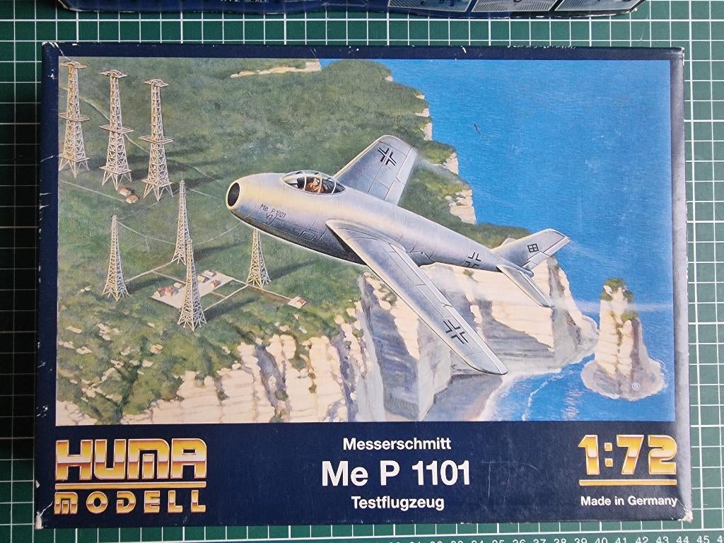 Messerschmitt Me P-1101 1/72 Huma 3001, Overige merken, 1:72 tot 1:144, Nieuw, Ophalen of Verzenden