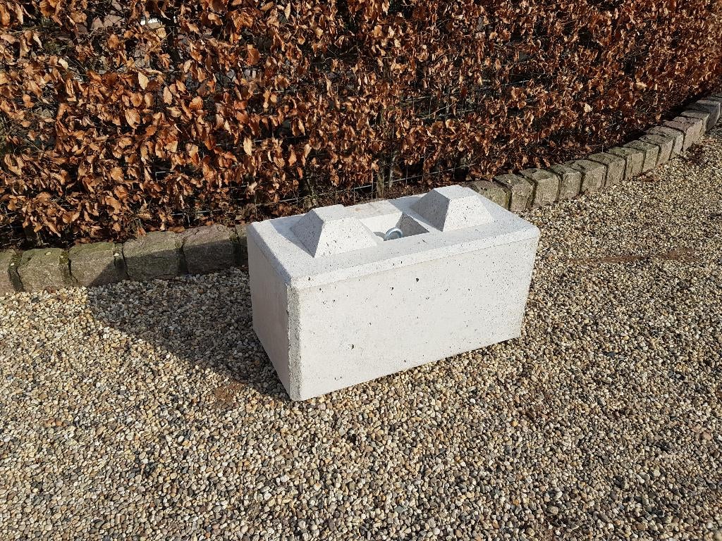 Ballastblok verankering feesttent springkussen, Ophalen, Nieuw