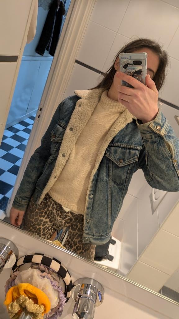 Vintage Levi's spijkerjas, Maat 38/40 (M), Blauw, Ophalen of Verzenden, Zo goed als nieuw
