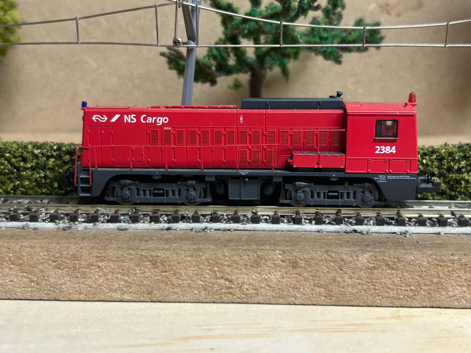 Piko NS Cargo Locomotief 2384 Digitaal, Gelijkstroom, Locomotief, Piko, Ophalen of Verzenden