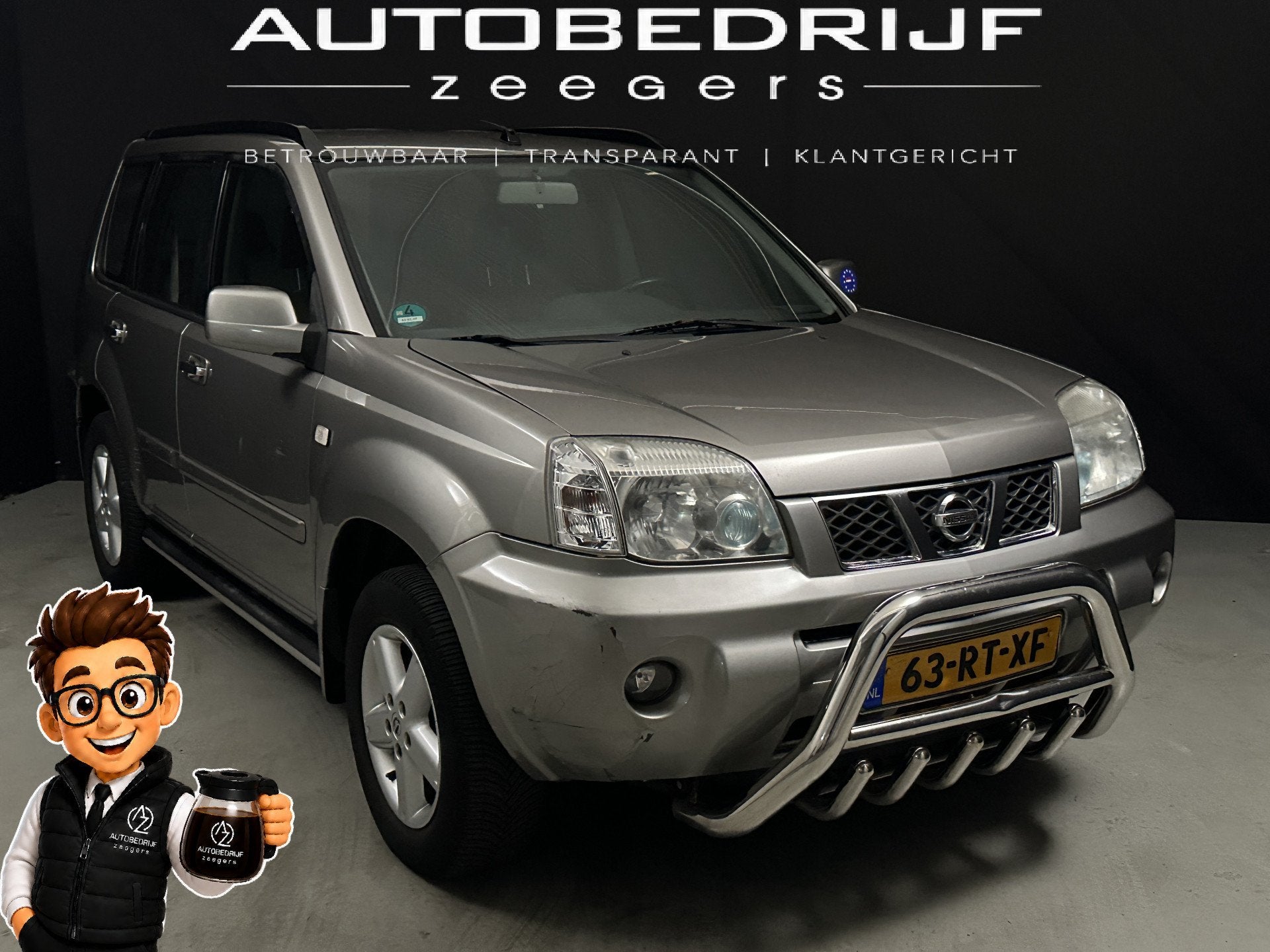 Nissan X-Trail *AC*Automaat*Benzine/LPG* (bj 2004), Automaat, 1350 kg, Gebruikt, Bedrijf