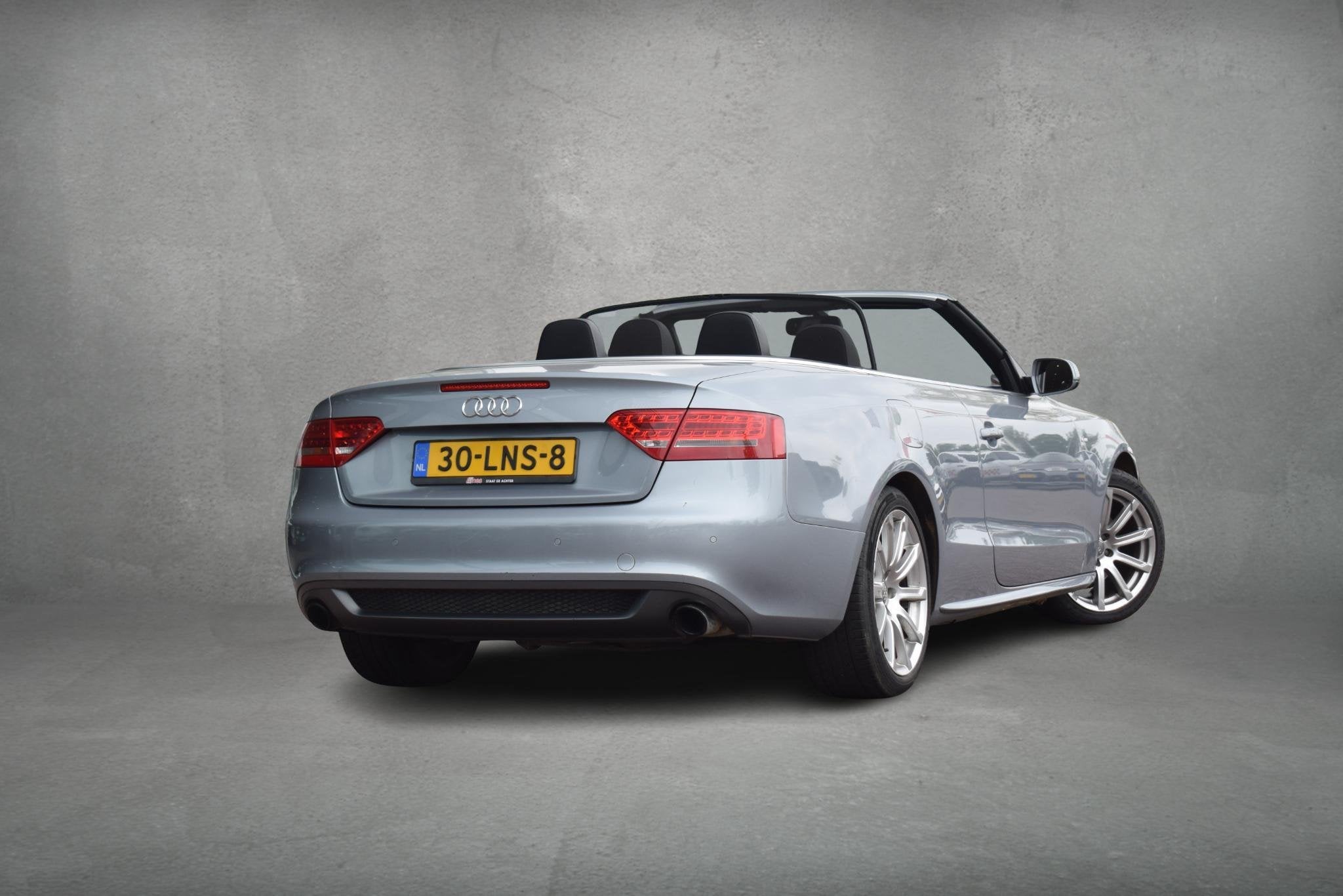Audi A5 Cabriolet 2.0 TFSI quattro S-edition | S-Line | B&O, Auto's, Audi, Euro 5, Stof, Gebruikt, Zwart