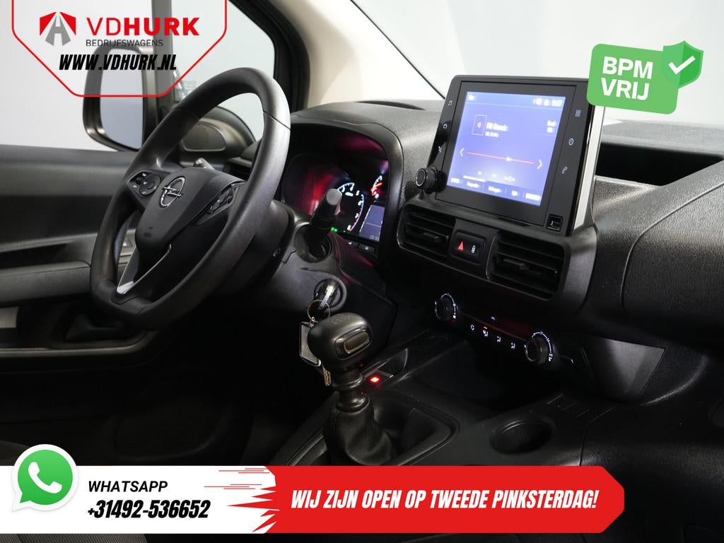 Opel Combo 1.2 Turbo BENZINE 3Pers/ Carplay/ Navi/ Camera/ P, Auto's, Bestelauto's, Voorwielaandrijving, Gebruikt, 1199 cc, Origineel Nederlands