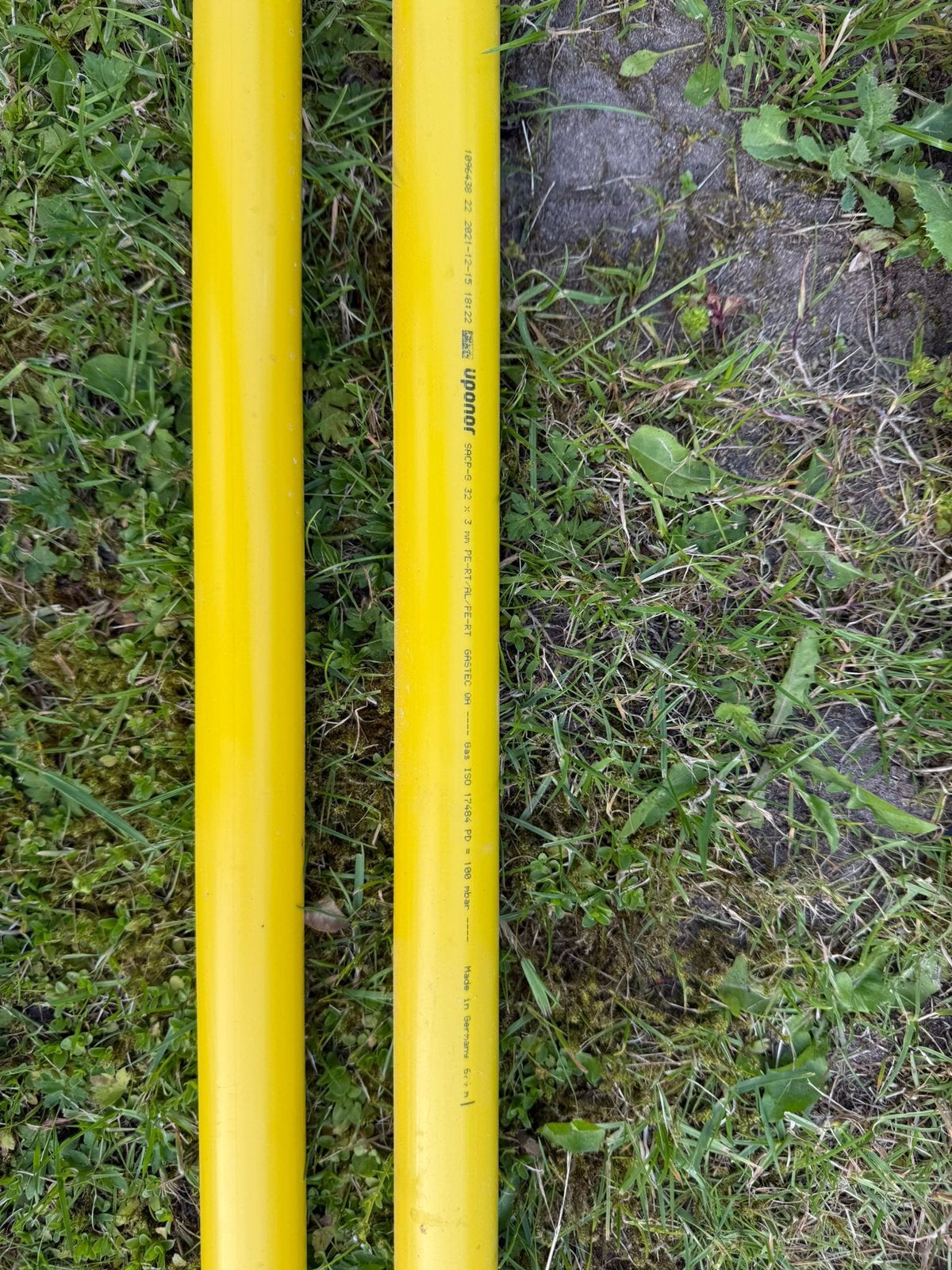 Uponor 32mm gasbuis + koppelingen/knieën, Ophalen, Overige materialen, 6 meter of meer, Overige typen
