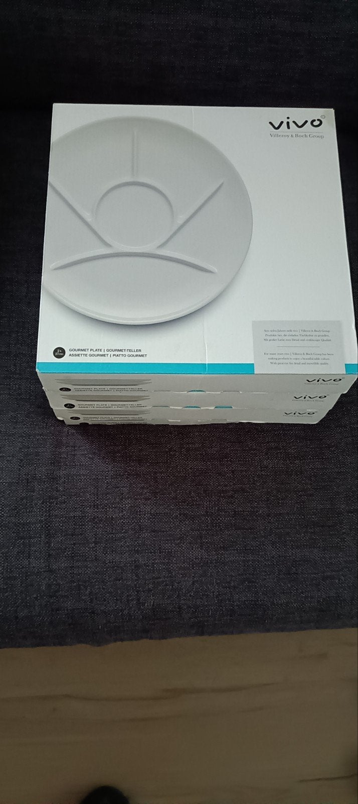 Gourmet borden vivo Villeroy boch, Nieuw, Ophalen of Verzenden, Bord(en), Overige stijlen