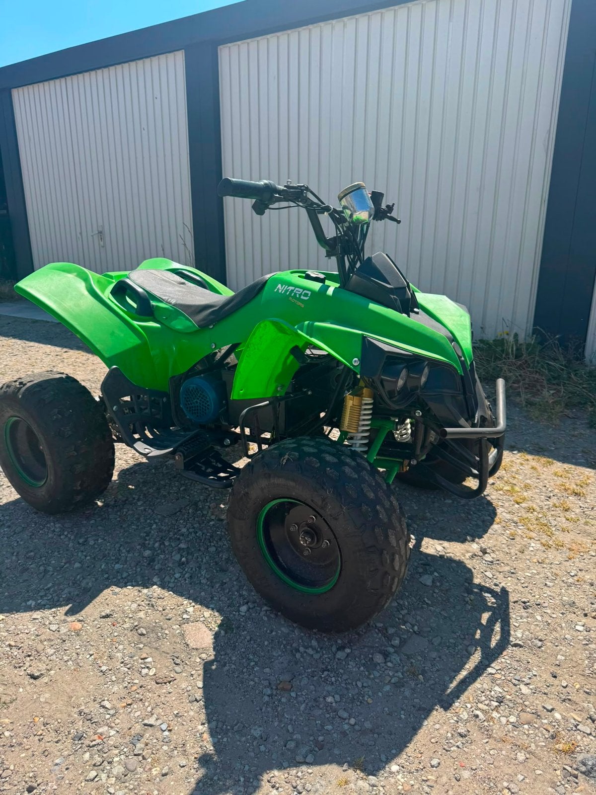 Nitro Elektrische Kinder Quad - Groen, Ophalen, Gebruikt