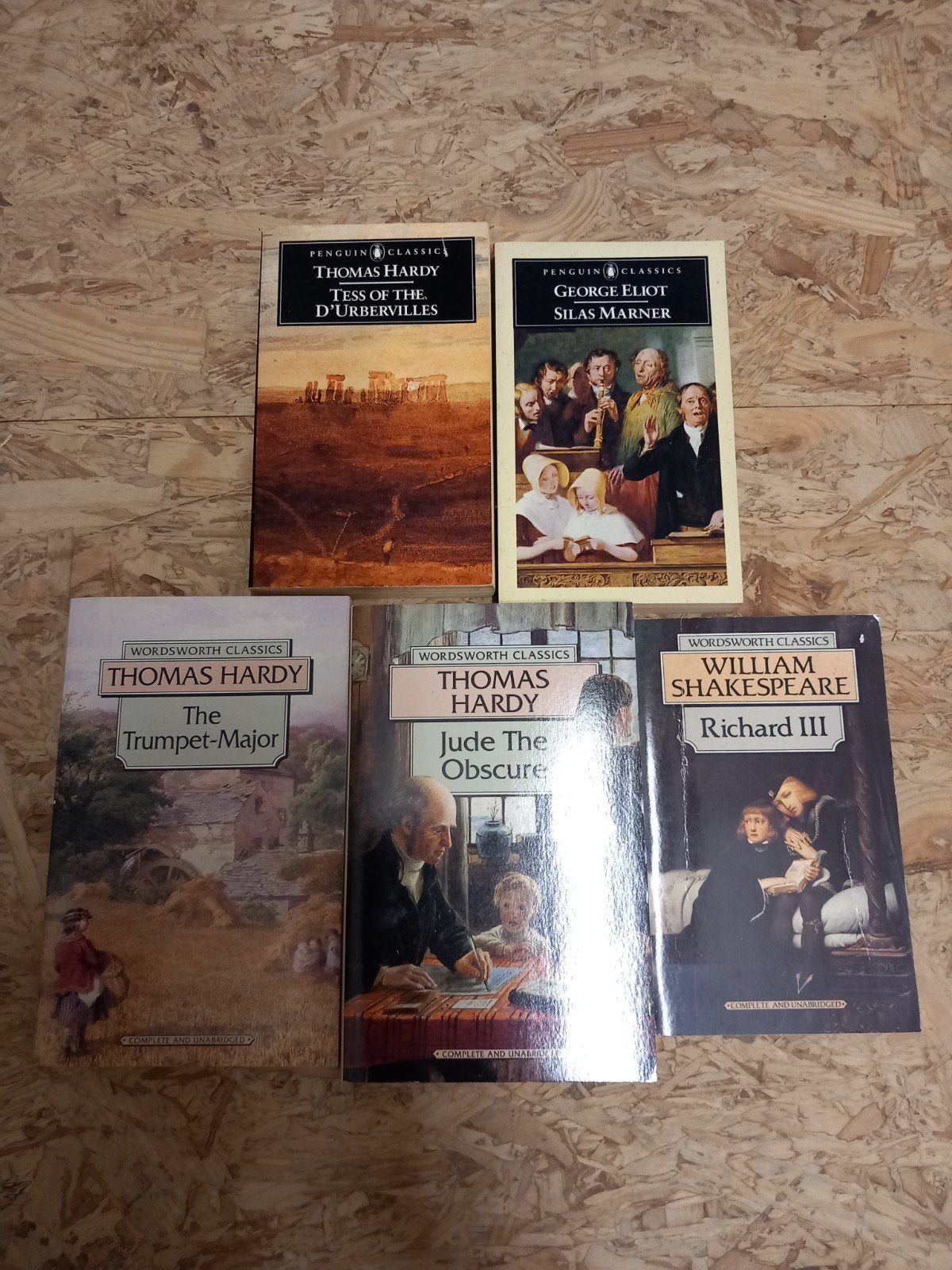 5 klassieke Engelse romans: Hardy, Eliot, Shakespeare, Ophalen of Verzenden, Zo goed als nieuw, Thomas Hardy, George Eliot, William Shakespeare